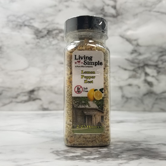 Lemon Pepper Zest Living Simple